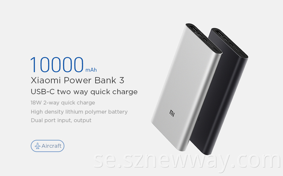 Xiaomi Power Bank 3 10000mah